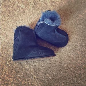 Navy blue toddler Uggs
